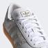 Adidas Hamburg Fish Market Cloud White Silver Metallic Grey Two EF5673