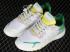 Adidas Nite Jogger Boost Cloud White Green Yellow Metallic Silver CG6199