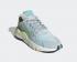 Sepatu Adidas Nite Jogger Boost Putih Biru Hijau FX7460