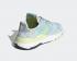 Sepatu Adidas Nite Jogger Boost Putih Biru Hijau FX7460