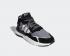Adidas Nite Jogger Casual Shoes Black White Silver FV3854