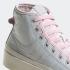 Adidas Nizza Bonega Platform Mid Crystal White Почти Pink GW6761