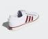 Adidas Nizza Footwear Blanc Bourgogne Rouge Toile Chaussures CQ2328
