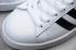 Adidas Originals Campus Athletic Sneakers aus weißem Leder, CQ2074
