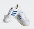 Adidas Originals Continental 80 Stripes Cloud Blanc Bleu GX4468