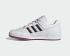 Adidas Originals Forum Low CL รองเท้า White Shock Purple Semi Solar Orange IG5512