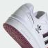 Adidas Originals Forum Low CL Calçado Branco Shock Roxo Semi Solar Laranja IG5512