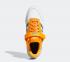 Adidas Originals Forum Low Crew Arancione Cloud Bianco Wild Teal FY4970