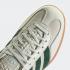 Adidas Originals Gazelle Indendørs Off White Mørkegrønt Fodtøj Hvid ID2567