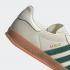 Adidas Originals Gazelle Indoor Off White Dark Green Обувь белая ID2567