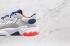 Adidas Originals Ozweego Silver Metallic Tech Indigo Bright Red FV9650