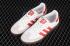 Adidas Originals Samba Classic OG Obuwie Białe Szkarłatne Czerwone B44628