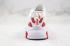 Adidas QUADCUBE Cloud White Hi-Res Red Running Shoes FG7175