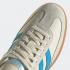 Adidas Samba OG Sporty Rich Cream White Blue Rush Gum IE7096