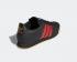 阿迪達斯薩摩亞核心黑色猩紅色橡膠鞋 EG6086