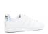 Adidas Stan Smith J Iridescent Silver White Footwear Metallic AQ6272