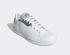 Adidas Stan Smith Primegreen Cloud สีขาวสีเทาสีเทาเข้ม H00340