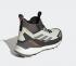 Adidas Terrex Free Hiker 2 Gore-Tex Linen Green Grey Three Impact Orange GZ3287