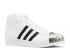 Adidas Mujer Pro Model Metal Toe Core Oro Metálico Negro Calzado Blanco BB2131