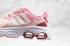 Adidas Femmes QUADCUBE Cloud Blanc Rose Chaussures de Course FG7176
