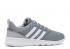 Adidas Mujer Qt Racer 20 Gris Blanco Three Cloud Two FY8312
