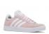 Adidas Damen Vl Court Clear Pink Grau Fünf Weiß Wolke FY8811