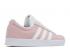 Adidas Damen Vl Court Clear Pink Grau Fünf Weiß Wolke FY8811