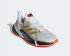 Cyberpunk 2077 x Adidas X9000L4 Kristal Putih Emas Metalik Solar Merah FY3143