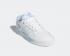Womens Adidas Rivalry Low Originals Cloud White Glow Blue EE5932