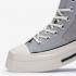 Converse Chuck 70 De Luxe Squared A08280C Egret Black Grey Area