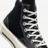 Converse Chuck 70 De Luxe Squared Hi A06435C Egret Black