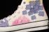 Converse Chuck 70 High Floral Bianco Rosa Blu 570580C