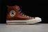 Converse Chuck Taylor 70 GTX Hi Cedar Bark Egret Brown Red 171442C