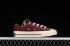 Converse Chuck Taylor All Star 70'er OX Genbrugt Canvas Deep Bordeaux Egret Black 171570C