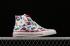 Converse Chuck Taylor All Star High PS Dinoverse Print White Enamel Red Totally Blue 663636C