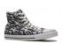 Converse Chuck Taylor All Star High Zebra White Black 159467C