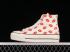 Converse Chuck Taylor All Star Lift Plat Form Bianco Rosso A03520C