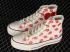 Converse Chuck Taylor All Star Lift Plat Form Bianco Rosso A03520C