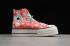 Converse Chuck Taylor All Star Platform High Camp Daisies Rood Wit Geel 568930C