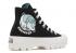 Sepatu Converse Chuck Taylor All Star High Lugged Love Your Mother Black White Stone Ocean 572565C