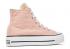 Converse Chuck Taylor All Star Lift Platform High Seasonal-kleur Roze Clay Wit Zwart 572721F
