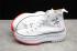Converse Run Star Hike feminino feito com amor branco preto 571874C