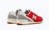 New Balance 696 Wit Rood Sportschoenen