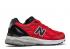 New Balance 990v3 Made In Usa Rød ruskind Pink Hot Black M990PL3