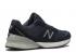 New Balance 990v5 Made In Usa Navy Argento M990NV5