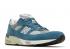 New Balance 991 Made In England Grau Blau M991BSG