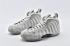 Sepatu Basket Nike Air Foamposite One Perak Putih Hitam Baru 2020 AA3963-106