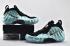 Nike Air Foamposite One Pro Island Verde Plata Negro Zapatos de baloncesto 624041-303