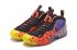 Nike Air Foamposite One Pro PRM Fire Negro Rojo Púrpura Asteroid Hombres Zapatos 616750-600