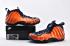 Giày bóng rổ Nike Air Foamposite Pro màu xanh cam mới 2020 CJ0325-405